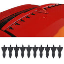 Universal DIY Car Roof Spoiler Bumper Shark Fin Diffuser Generator Black Useful