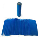 40mm Flat Width 10M Length PVC Heat Shrink Tube Blue for 18650 Battery Pack N1J6