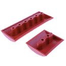 Set Of 2pcs Rubber Painting Tool With Wood