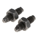 2pcs Solid Valve Adjusting Screws With Nuts For 50-125cc ATV