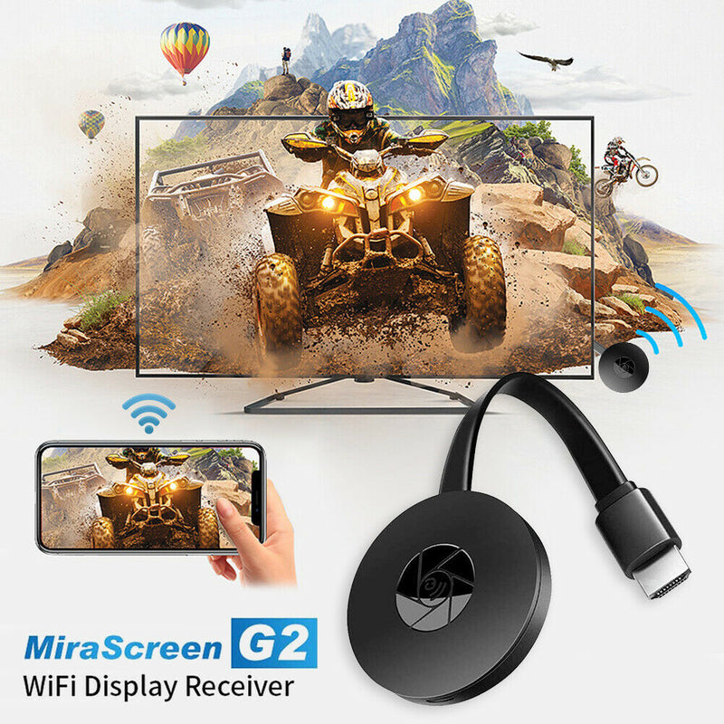 AirPlay MiraScreen USB Display Dongle Adapter 1080P Wifi HDMI TV Stick Miracast