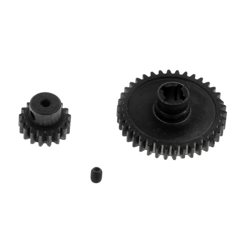 Metal Reduction Gear + Motor Pinion Replacement for WLtoys A959 A979 Parts