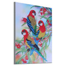5D Special Shaped Diamond Painting Birds Picture Partially Drilled Rhinesto N6P8