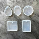 5Pcs/ Set Water Drop Silicone Mold For Forms Crystal Diamond Bracelet Penda G8K6