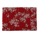 100x140cm Chinese Floral Plum Blossom Printed Sewing 100% Cotton Fabric Red