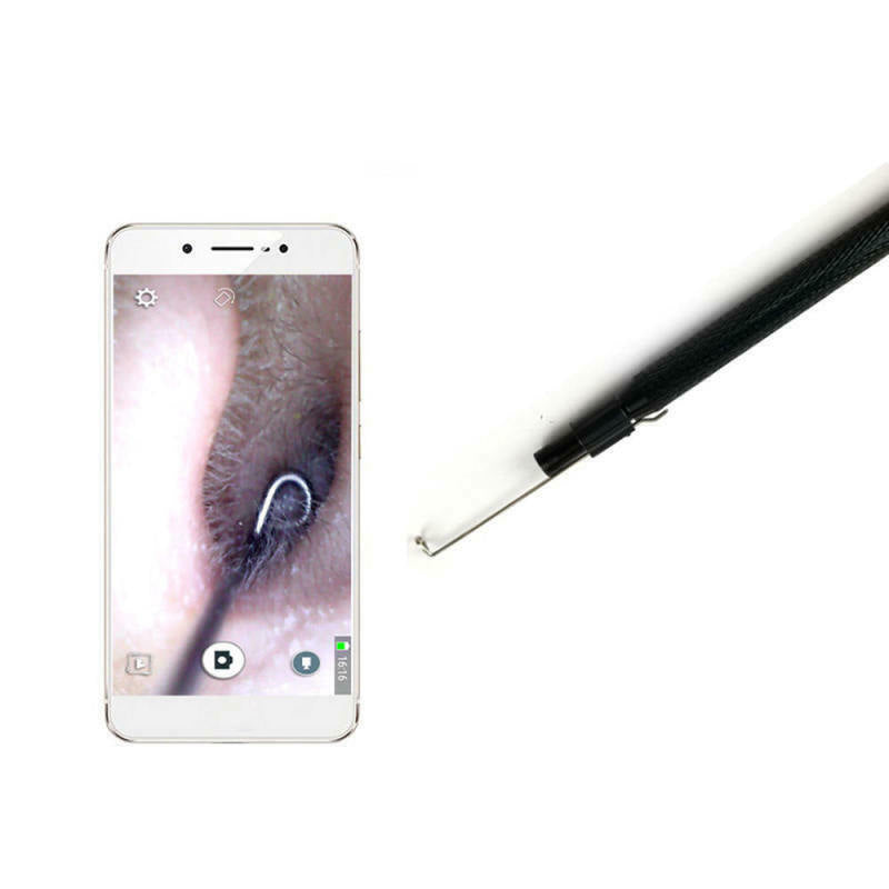3-in-1 ear cleaning USB 5.5 mm endoscope visual ear spoon  with 6 LED  UBI