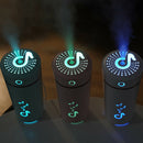 LED Mini Portable Car Humidifier Air Purifier Freshener Essential Oil DiffuserOZ