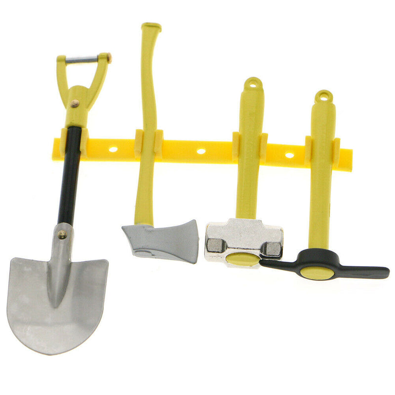 4pcs RC Decoration Tool Set Simulation 1:10 Scale DIY Styling For Crawler Car