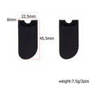 2x Saxophone Thumb Rest Rubber Finger Protector for Saxohone Sax Accessories