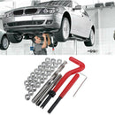30Pcs Car Engine Block Restoring Damaged Thread Repair Tool Kit Auto Helica O1M3