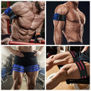 2 Pcs/Set Fitness Training Arm Strap Gym Muscle Exercise Blood Flow Restric