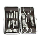 12 in1 Pedicure / Manicure Set Cuticle Grooming Kit Stainless Nail Clippers Case