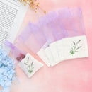 Beautiful 6pcs Sachets Flower Printing Empty Lavender Fragrance Sachet Bags  Gw