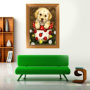 DIY 5D Diamond Embroidery Dog Painting Cross Stitch Craft Home Decor