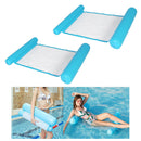 2pcs Floating Water Hammock Pool Float Inflated Bed Chair Drifting Buoyancy