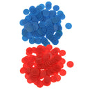 200PCS Opaque Plastic Board Game Counters Numeracy