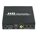 Premium SCART to HDMI Converter Upscaler Support HDMI Connector Output, Metal