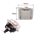 2pcs Error Free LED License Number Plate Lights Lamps for W204 W212 W216