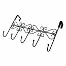5 door hooks Door wardrobe Coat rack Hook strip Wall mounted wardrobe Cloth M9Q9