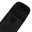 Black Folding Fishing Rod Storage Bag Portable Pole Sleeve Cover Tackle Tool