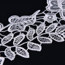 1X Embroidered Floral Lace Neckline Neck Collar Trim Clothes Sewing Patch li