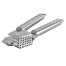 2 in 1 Kitchen Stainless Steel Garlic Press Crusher Ginger Squeezer Masher
