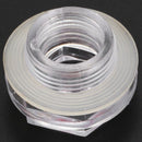 1" Thread Diameter Air Compressor Fittings Clear Plastic Oil Sight Glass