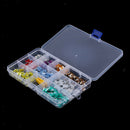 140pcs Automotive Car Motorcycle 2A-40A Mini Blade Fuses Kit With Puller