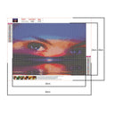 Art Eyes with Stories 5D DIY Full Round Drill Diamond Painting Kit (LD488)