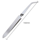 1pc Stainless Steel Nail Art Shaping Tweezer Clip for UV Gel Manicure Tool