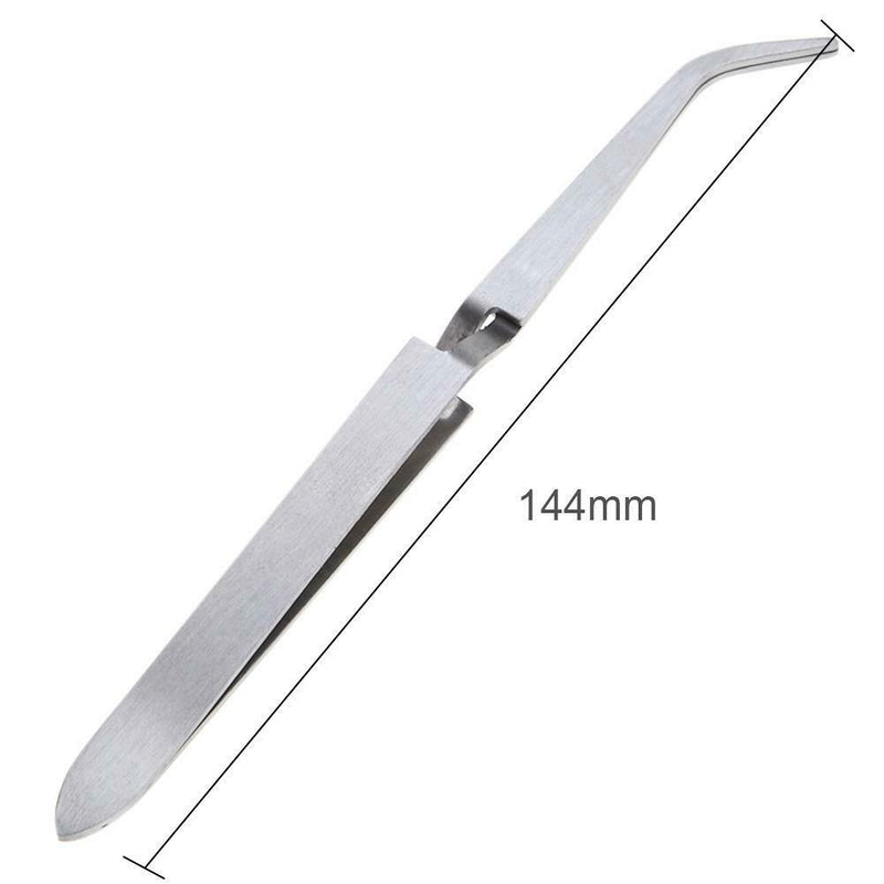 1pc Stainless Steel Nail Art Shaping Tweezer Clip for UV Gel Manicure Tool
