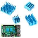 4pcs Aluminum Heatsink Radiator Cooler Kits for Raspberry Pi %o
