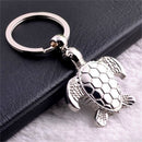 1PC Sea Turtle Pendent Keychains Keyring Keyfob Key Ring Holder Lovely Gift MO