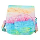 Film Camera PU Leather Bag Carry Case Cover W/ Strap For Fuji Instax  9