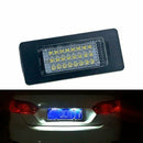 2 Pieces Of White Car Led License Plate Headlights 12V For Audi A4 B8 A5 Q5