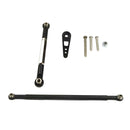 Metal Steering Servo Rod Linkage for 1/12 MN86K MN86KS RC Carwler Black