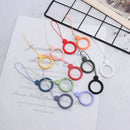 2Pcs Universal Silicone Mobile Phone Lanyard Ring U disk Shatter-Resistant S Hn
