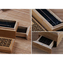 Ancien Bamboo Incense Stick Holder Burning Joss Insence Box Insense Burner
