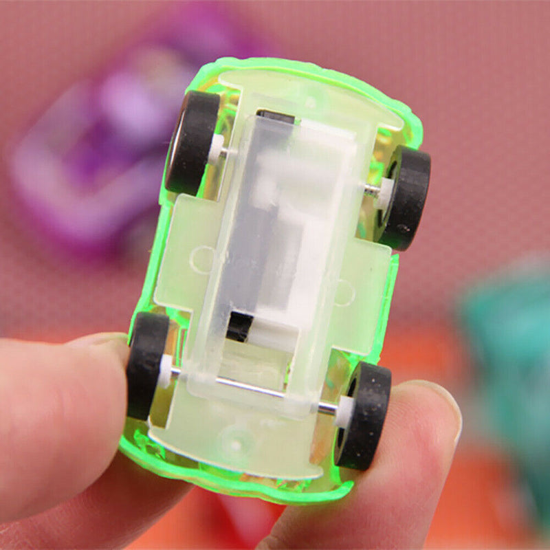 Funny Baby Children Best Gift 3Pcs Pull Back Toys Cars Set Candy Color Mini Cars