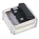 Portable Small Bed Clock Travel Quartz Snooze Alarm Clock with LED Night 3#