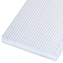 Aluminum Heat Sink Heatsink For High Power LED Amplifier Transistor 100x41x
