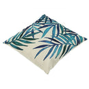 Christmas Decorative Cushion Pastoral Style Green Leaf Cotton Linen Pillow  O4X5