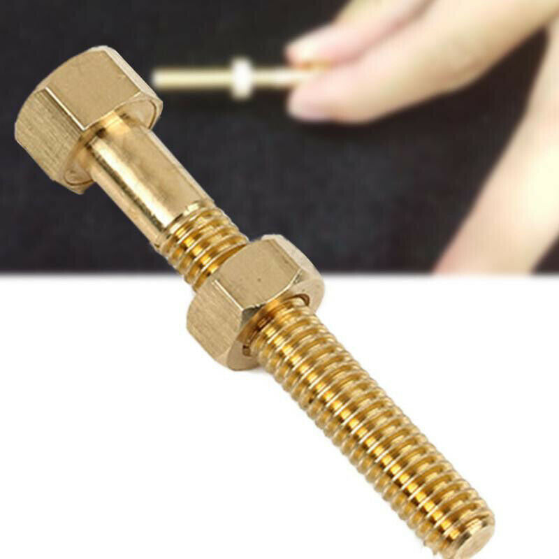 Performance Tricks Rotating Mind Screw Close Up Nut Props Magic Bolt O2P6
