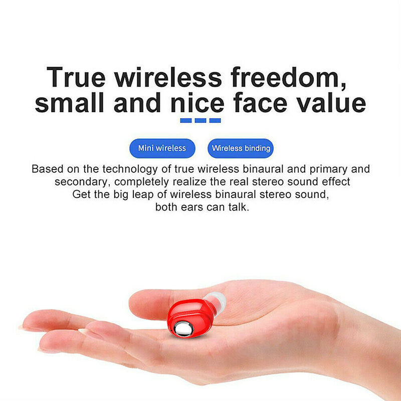 L15 Mini In-Ear Bluetooth 5.0 Earphone Deep Bass Waterproof Wireless Headset
