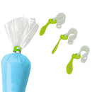 3 pieces Cake Decorating Bag Clips Frosting Piping Bags Icing Cake Cupcakes C6H2