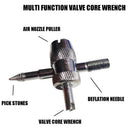 4 Way Car Truck Tire Screwdriver Valve Stem Core Remover Tyre Repair Tool Kits