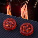 2Pcs Car Door 5 LED Opened Warning Flash Light Wireless Anti-Collid Flash Lamp