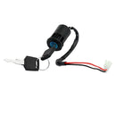 2 Wire Key Ignition Switch for Scooter Motorcycle ATV Electric Bike