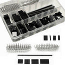Electronics Set 1450PCS 2.54mm Dupont Connector Kit PCB Headers Male Female Pins