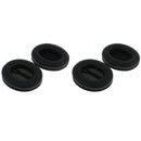 2 Pair Comfortable Repair Earpiece Cover for Sony MDR ZX750bn Headset Black